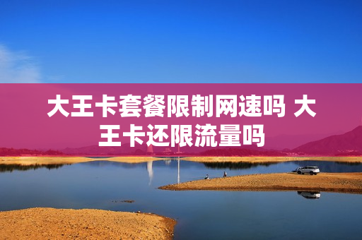 大王卡套餐限制网速吗 大王卡还限流量吗