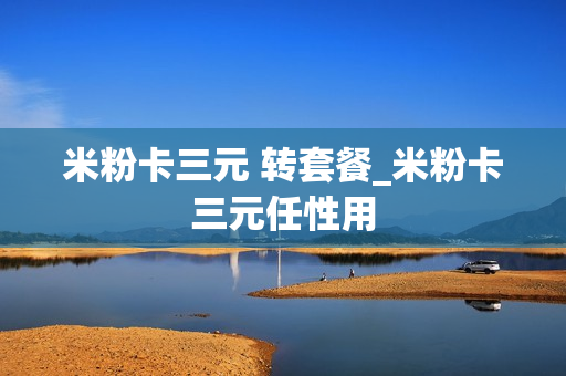 米粉卡三元 转套餐_米粉卡三元任性用