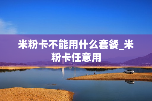 米粉卡不能用什么套餐_米粉卡任意用