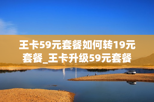 王卡59元套餐如何转19元套餐_王卡升级59元套餐