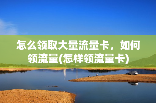 怎么领取大量流量卡，如何领流量(怎样领流量卡)
