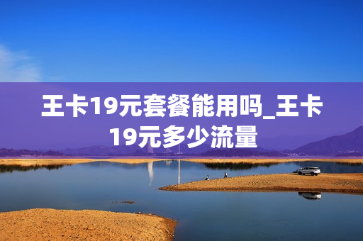 王卡19元套餐能用吗_王卡19元多少流量