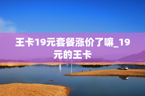王卡19元套餐涨价了嘛_19元的王卡