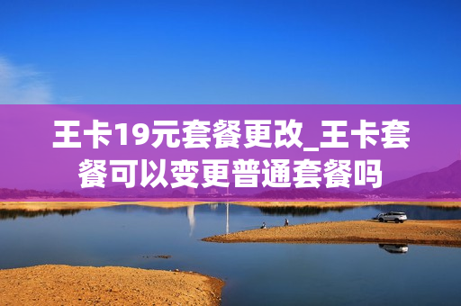 王卡19元套餐更改_王卡套餐可以变更普通套餐吗