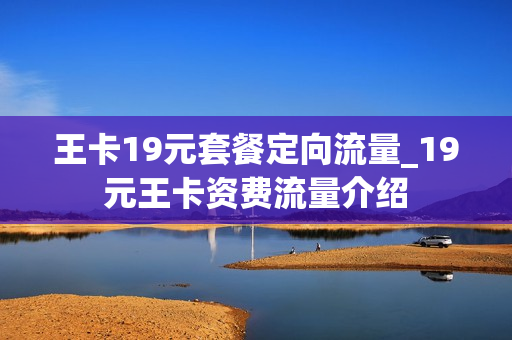 王卡19元套餐定向流量_19元王卡资费流量介绍