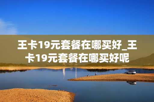 王卡19元套餐在哪买好_王卡19元套餐在哪买好呢