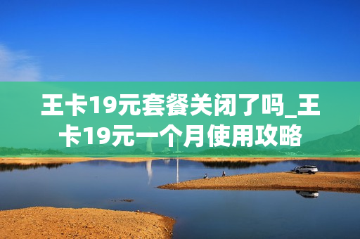 王卡19元套餐关闭了吗_王卡19元一个月使用攻略