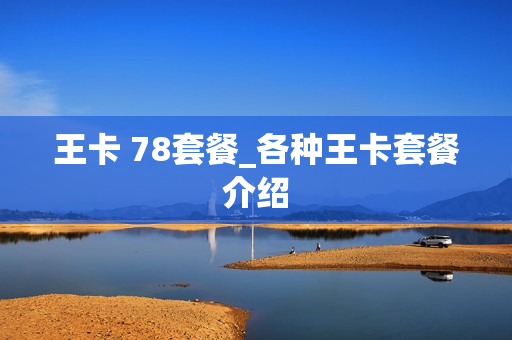 王卡 78套餐_各种王卡套餐介绍