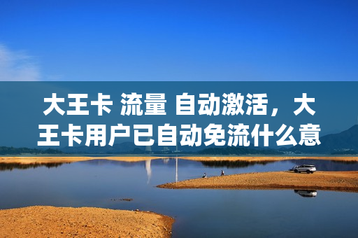 大王卡 流量 自动激活，大王卡用户已自动免流什么意思(大王卡自动开通超级会员)