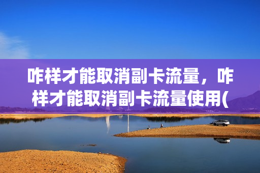 咋样才能取消副卡流量，咋样才能取消副卡流量使用(怎样取消副卡的流量)