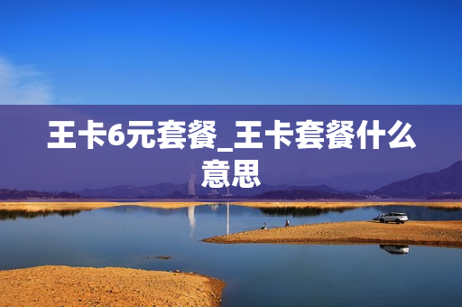 王卡6元套餐_王卡套餐什么意思
