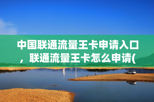 中国联通流量王卡申请入口，联通流量王卡怎么申请(联通流量王卡真的吗)
