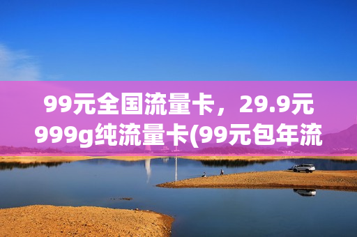 99元全国流量卡，29.9元999g纯流量卡(99元包年流量卡)