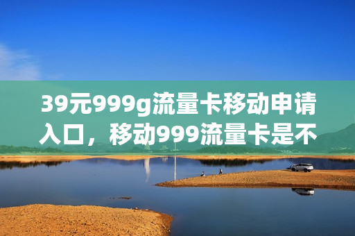 39元999g流量卡移动申请入口，移动999流量卡是不是真的(移动39元纯流量卡)