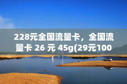 228元全国流量卡，全国流量卡 26 元 45g(29元100g全国通用流量卡)
