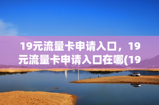 19元流量卡申请入口，19元流量卡申请入口在哪(19元流量卡有什么猫腻)