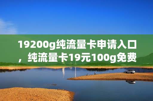 19200g纯流量卡申请入口，纯流量卡19元100g免费办理(流量卡19元200g官方办理申请)