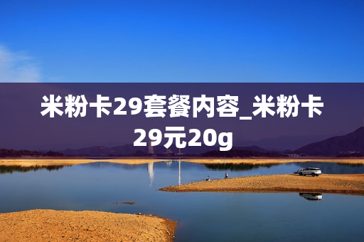 米粉卡29套餐内容_米粉卡29元20g