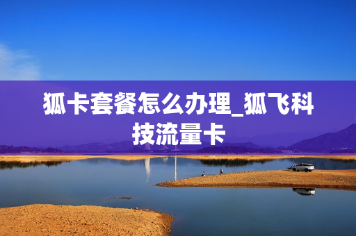 狐卡套餐怎么办理_狐飞科技流量卡