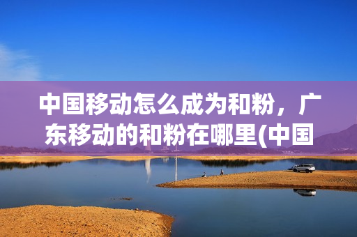 中国移动怎么成为和粉，广东移动的和粉在哪里(中国移动和粉俱乐部微信公众号)