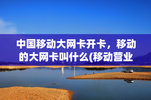 中国移动大网卡开卡，移动的大网卡叫什么(移动营业厅大网卡)