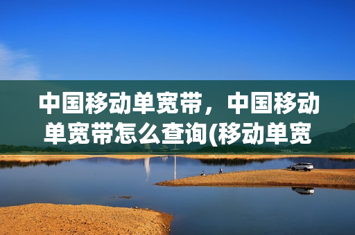 中国移动单宽带，中国移动单宽带怎么查询(移动单宽带怎么缴费)