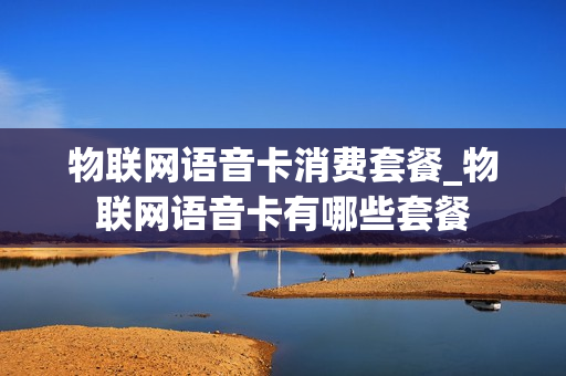 物联网语音卡消费套餐_物联网语音卡有哪些套餐