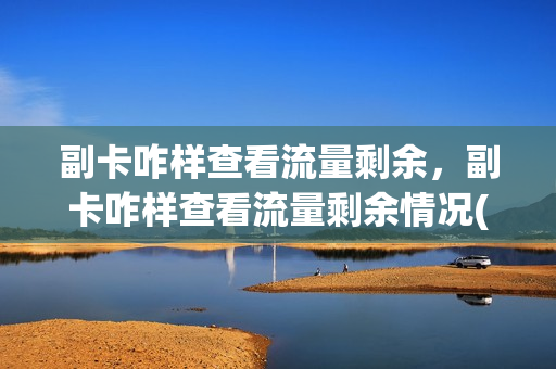 副卡咋样查看流量剩余，副卡咋样查看流量剩余情况(副卡怎么看流量)