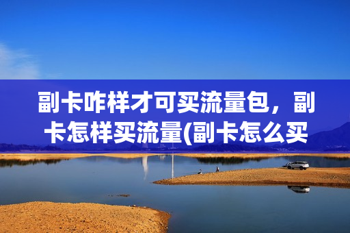 副卡咋样才可买流量包，副卡怎样买流量(副卡怎么买流量包)