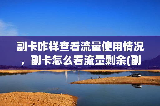 副卡咋样查看流量使用情况，副卡怎么看流量剩余(副卡的流量怎么看)