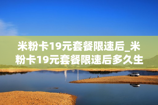米粉卡19元套餐限速后_米粉卡19元套餐限速后多久生效