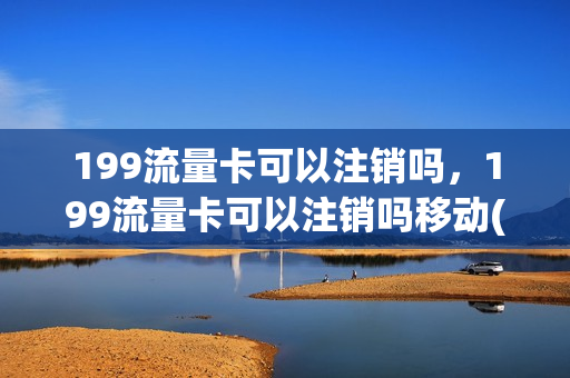 199流量卡可以注销吗，199流量卡可以注销吗移动(199套餐流量用完怎么办)