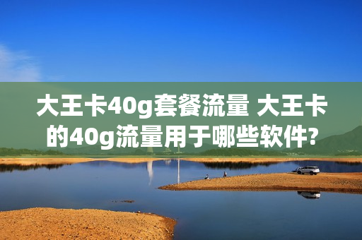 大王卡40g套餐流量 大王卡的40g流量用于哪些软件?