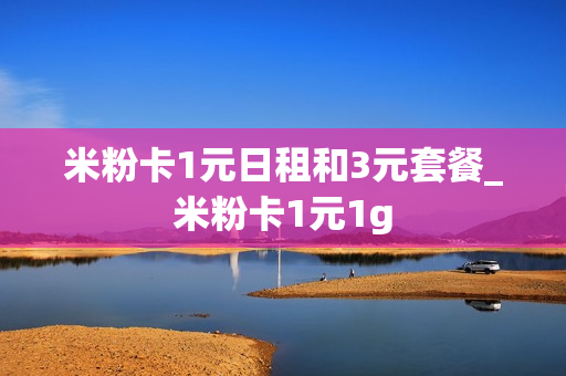 米粉卡1元日租和3元套餐_米粉卡1元1g