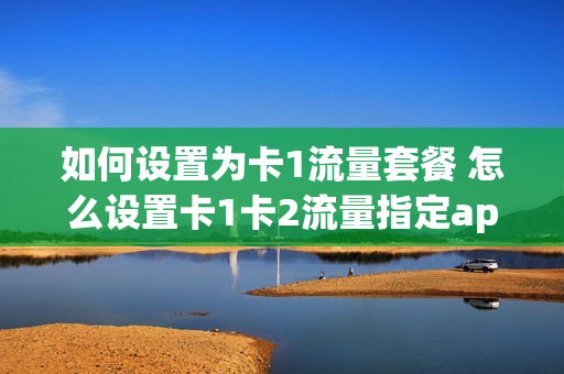 如何设置为卡1流量套餐 怎么设置卡1卡2流量指定app
