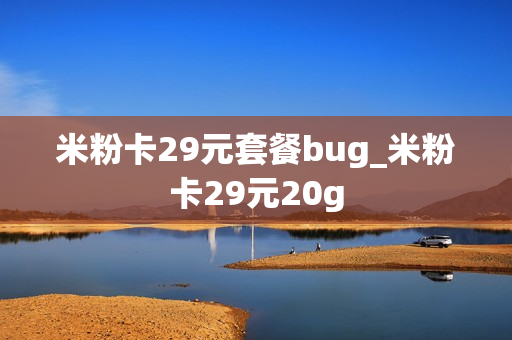 米粉卡29元套餐bug_米粉卡29元20g