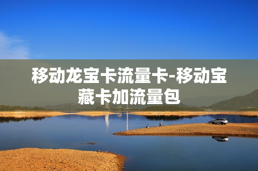 移动龙宝卡流量卡-移动宝藏卡加流量包