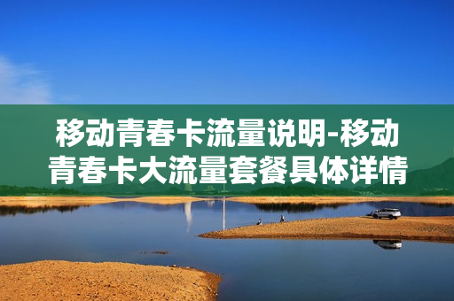 移动青春卡流量说明-移动青春卡大流量套餐具体详情