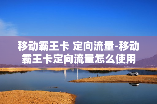 移动霸王卡 定向流量-移动霸王卡定向流量怎么使用
