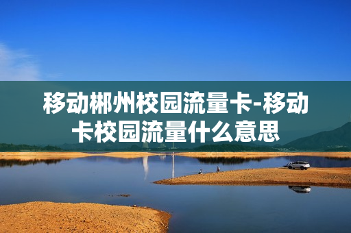 移动郴州校园流量卡-移动卡校园流量什么意思