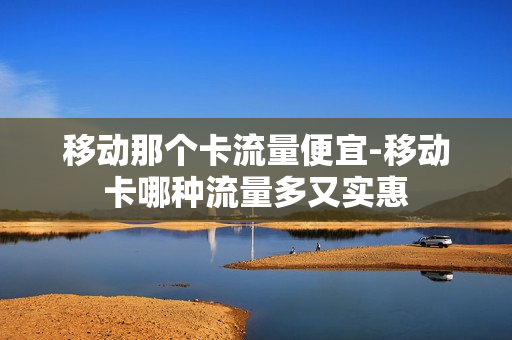 移动那个卡流量便宜-移动卡哪种流量多又实惠