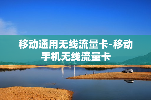 移动通用无线流量卡-移动手机无线流量卡