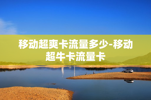 移动超爽卡流量多少-移动超牛卡流量卡