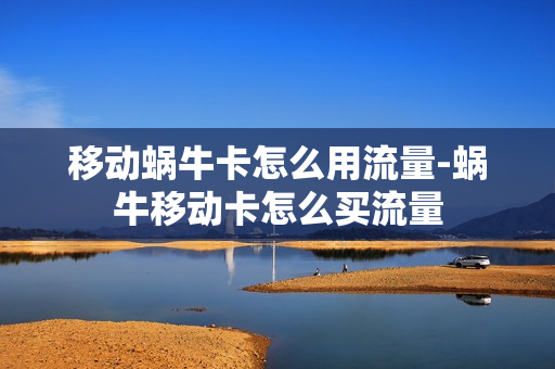移动蜗牛卡怎么用流量-蜗牛移动卡怎么买流量