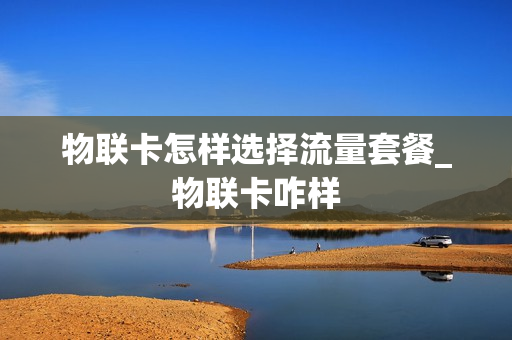 物联卡怎样选择流量套餐_物联卡咋样