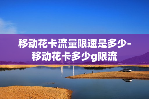 移动花卡流量限速是多少-移动花卡多少g限流