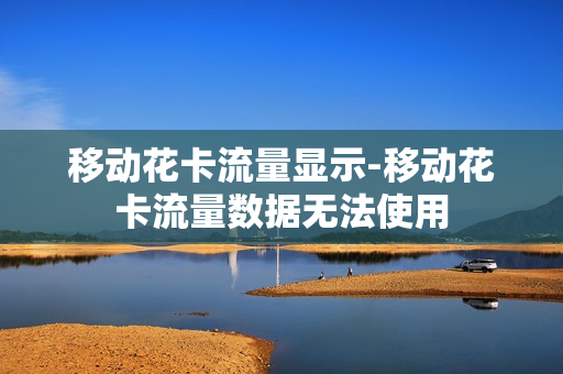 移动花卡流量显示-移动花卡流量数据无法使用