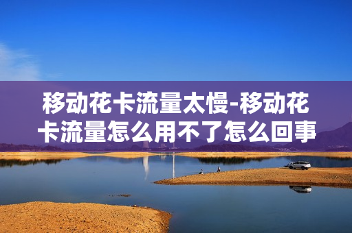 移动花卡流量太慢-移动花卡流量怎么用不了怎么回事