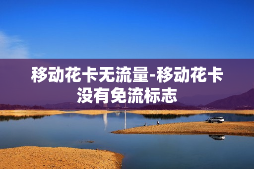 移动花卡无流量-移动花卡没有免流标志