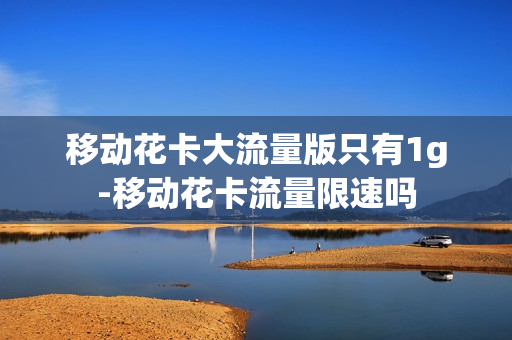 移动花卡大流量版只有1g-移动花卡流量限速吗